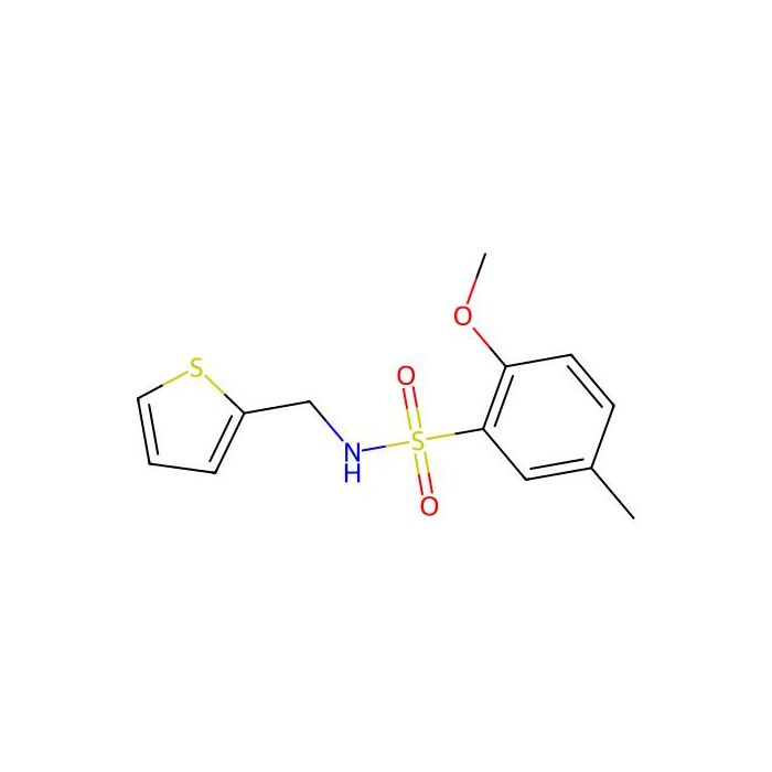 2-Methoxy-5-methyl-N-thiophen-2-ylmethyl-benzenesulfonamide -  CAS No(873580-53-1) by Aladdin Scientific