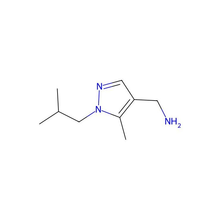(5-methyl-1-(2-methylpropyl)-1H-pyrazol-4-yl)methanamine - ≥95% CAS No(1247814-97-6) by Aladdin Scientific