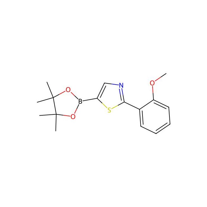 2-(2-Methoxyphenyl)-5-(4,4,5,5-tetramethyl-1,3,2-dioxaborolan-2-yl)-1,3-thiazole - ≥98% CAS No(1402227-61-5) by Aladdin Scientific