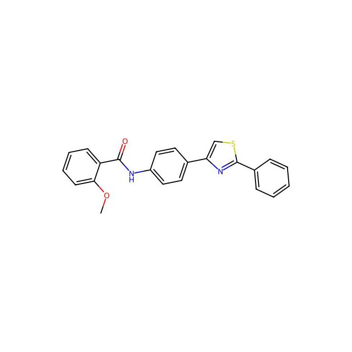2-methoxy-N-[4-(2-phenyl-1,3-thiazol-4-yl)phenyl]benzamide -  CAS No(352329-78-3) by Aladdin Scientific