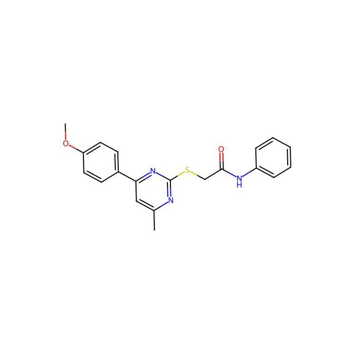 2-{[4-(4-methoxyphenyl)-6-methylpyrimidin-2-yl]sulfanyl}-N-phenylacetamide -  CAS No(300849-48-3) by Aladdin Scientific