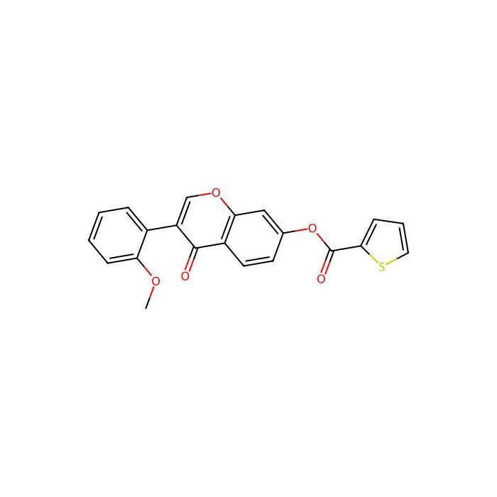 3-(2-methoxyphenyl)-4-oxo-4H-chromen-7-yl thiophene-2-carboxylate -  CAS No(308299-96-9) by Aladdin Scientific