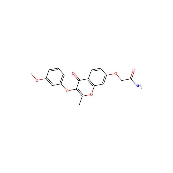 2-((3-(3-methoxyphenoxy)-2-methyl-4-oxo-4H-chromen-7-yl)oxy)acetamide -  CAS No(637749-05-4) by Aladdin Scientific