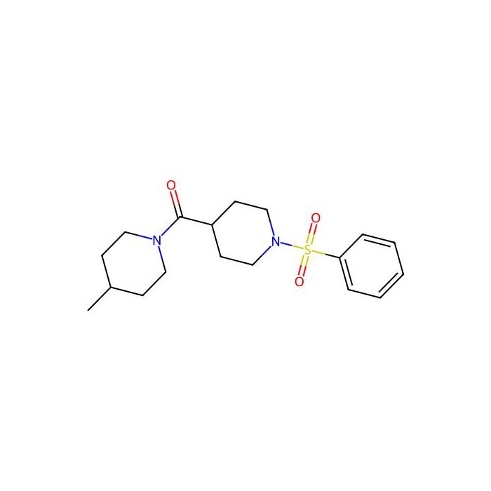 (4-Methylpiperidin-1-yl)(1-(phenylsulfonyl)piperidin-4-yl)methanone -  CAS No(326176-87-8) by Aladdin Scientific