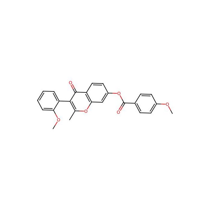 3-(2-methoxyphenyl)-2-methyl-4-oxo-4H-chromen-7-yl 4-methoxybenzoate -  CAS No(610759-30-3) by Aladdin Scientific
