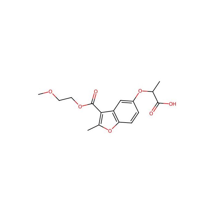 2-((3-((2-Methoxyethoxy)carbonyl)-2-methylbenzofuran-5-yl)oxy)propanoic acid -  CAS No(610758-79-7) by Aladdin Scientific