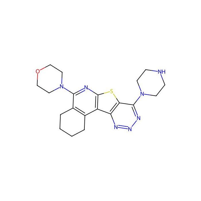 5-(Morpholin-4-yl)-8-(piperazin-1-yl)-1,2,3,4-tetrahydro[1,2,3]triazino[4',5':4,5]thieno[2,3-c]isoquinoline - ≥99% CAS No(372495-52-8) by Aladdin Scientific