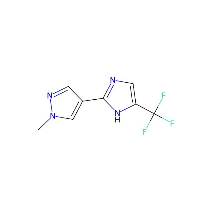 1-methyl-4-[4-(trifluoromethyl)-1H-imidazol-2-yl]-1H-pyrazole - ≥95% CAS No(63874-98-6) by Aladdin Scientific
