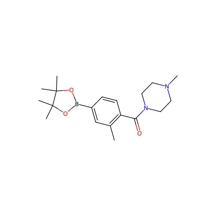 (2-Methyl-4-(4,4,5,5-tetramethyl-1,3,2-dioxaborolan-2-yl)phenyl)(4-methylpiperazin-1-yl)methanone - ≥98% CAS No(1092563-26-2) by Aladdin Scientific