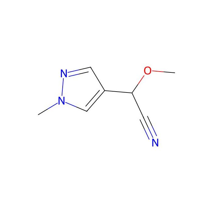 2-methoxy-2-(1-methyl-1H-pyrazol-4-yl)acetonitrile - ≥95% CAS No(1484437-84-4) by Aladdin Scientific