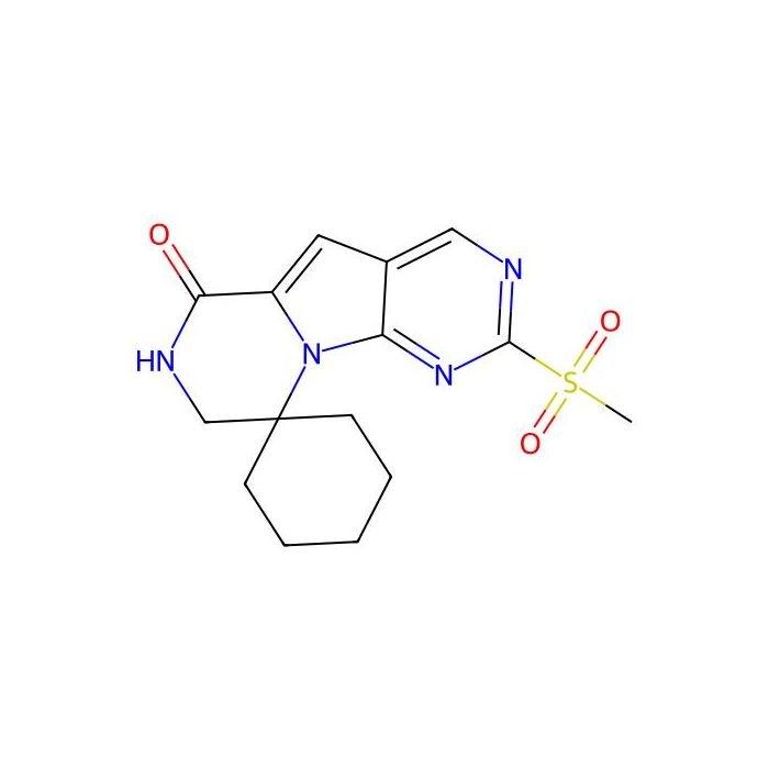 2'-(Methylsulfonyl)-7',8'-dihydro-6'H-spiro[cyclohexane-1,9'-pyrazino[1',2':1,5]pyrrolo[2,3-d]pyrimidin]-6'-one - ≥98% CAS No(2170747-01-8) by Aladdin Scientific