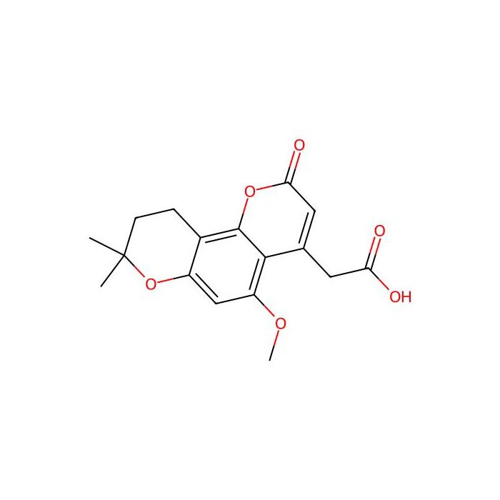 (5-methoxy-8,8-dimethyl-2-oxo-9,10-dihydro-2H,8H-pyrano[2,3-f]chromen-4-yl)acetic acid -  CAS No(859659-05-5) by Aladdin Scientific