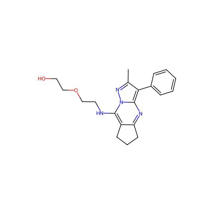 2-(2-((2-methyl-3-phenyl-6,7-dihydro-5H-cyclopenta[d]pyrazolo[1,5-a]pyrimidin-8-yl)amino)ethoxy)ethanol -  CAS No(899394-29-7) by Aladdin Scientific