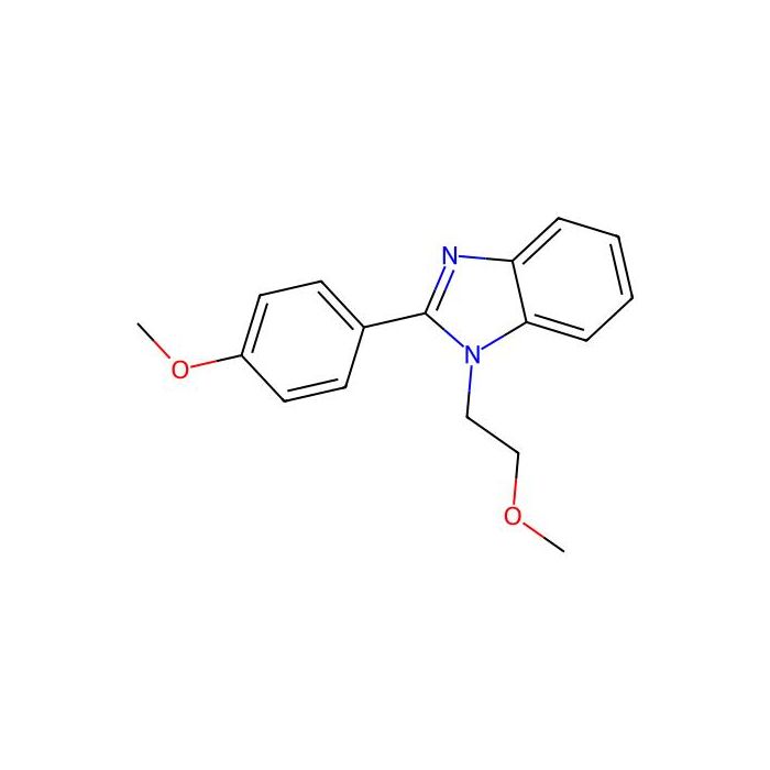 1-(2-methoxyethyl)-2-(4-methoxyphenyl)-1H-benzimidazole - ≥98% CAS No(489404-05-9) by Aladdin Scientific