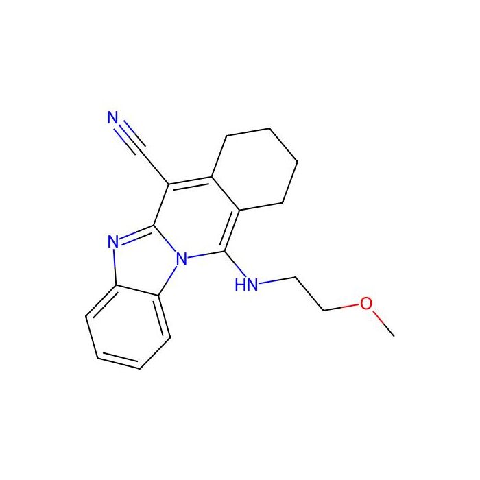 11-(2-Methoxyethylamino)-7,8,9,10-tetrahydrobenzimidazolo[1,2-b]isoquinoline-6-carbonitrile -  CAS No(612523-20-3) by Aladdin Scientific