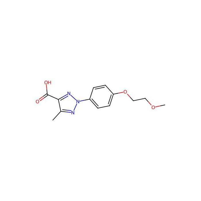 2-[4-(2-methoxyethoxy)phenyl]-5-methyl-2H-1,2,3-triazole-4-carboxylic acid - ≥95% CAS No(1191524-99-8) by Aladdin Scientific
