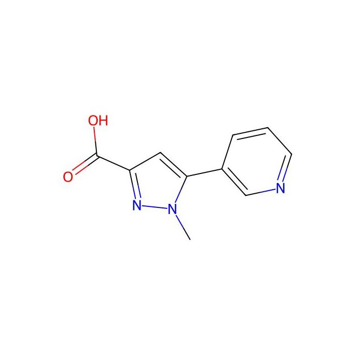 1-methyl-5-(pyridin-3-yl)-1H-pyrazole-3-carboxylic acid - ≥98% CAS No(1225882-19-8) by Aladdin Scientific