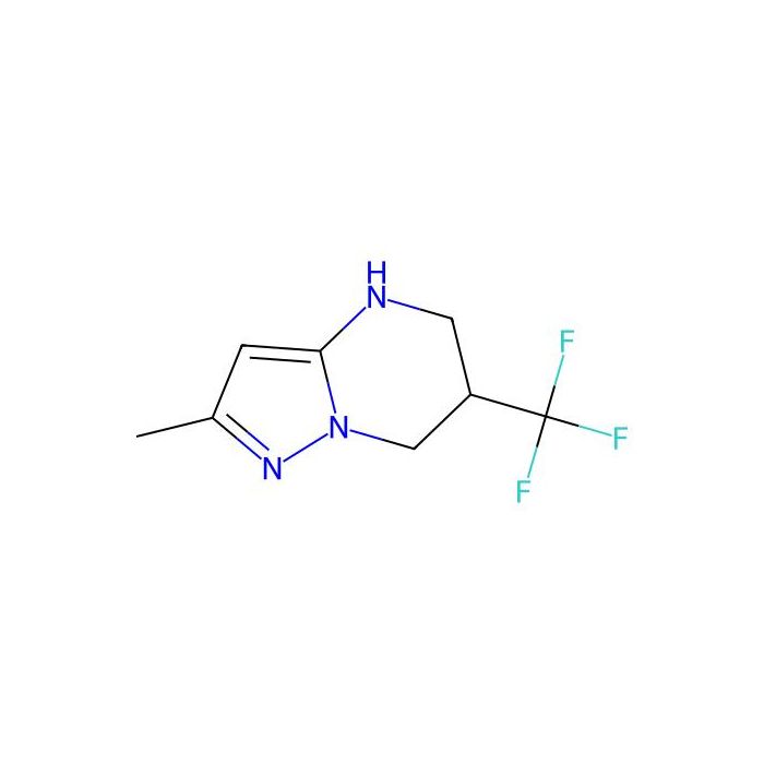 2-methyl-6-(trifluoromethyl)-4H,5H,6H,7H-pyrazolo[1,5-a]pyrimidine - ≥95% CAS No(1016703-80-2) by Aladdin Scientific