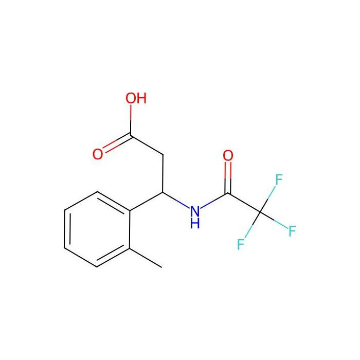 3-(2-methylphenyl)-3-[(2,2,2-trifluoroacetyl)amino]propanoic Acid -  CAS No(117291-10-8) by Aladdin Scientific