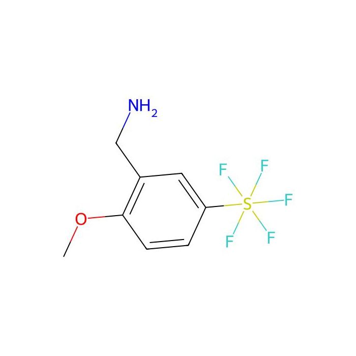 2-Methoxy-5-(pentafluorosulfur)benzylamine - ≥98% CAS No(1211516-76-5) by Aladdin Scientific