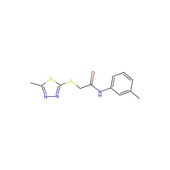 2-((5-methyl-1,3,4-thiadiazol-2-yl)thio)-N-(m-tolyl)acetamide - ≥98% CAS No(483347-92-8) by Aladdin Scientific