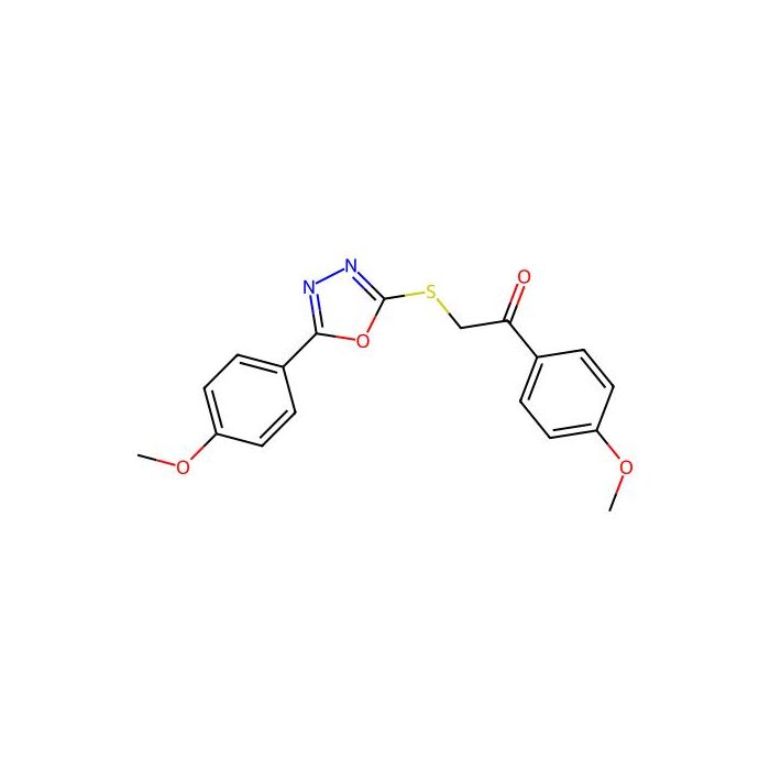 1-(4-Methoxyphenyl)-2-{[5-(4-methoxyphenyl)-1,3,4-oxadiazol-2-yl]sulfanyl}-1-ethanone -  CAS No(332884-42-1) by Aladdin Scientific