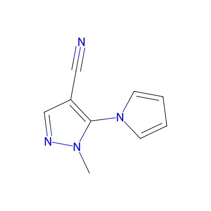 1-methyl-5-(1H-pyrrol-1-yl)-1H-pyrazole-4-carbonitrile - ≥95% CAS No(146885-48-5) by Aladdin Scientific