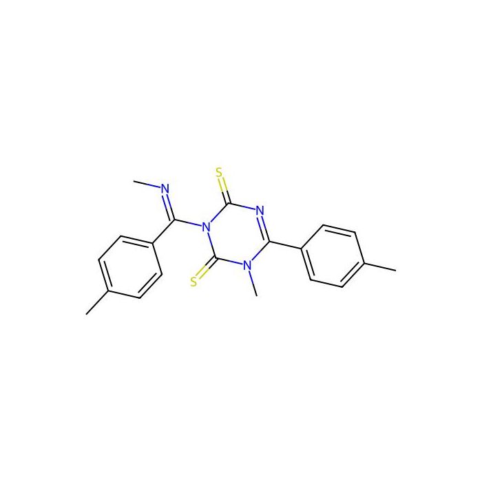 1-methyl-3-[(E)-(methylimino)(4-methylphenyl)methyl]-6-(4-methylphenyl)-1,3,5-triazine-2,4(1H,3H)-dithione -  CAS No(1180550) by Aladdin Scientific