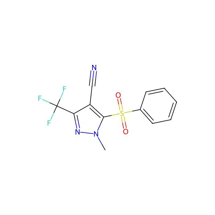1-methyl-5-(phenylsulfonyl)-3-(trifluoromethyl)-1H-pyrazole-4-carbonitrile -  CAS No(318284-63-8) by Aladdin Scientific