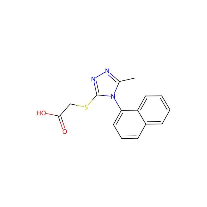 (5-Methyl-4-naphthalen-1-yl-4H-[1,2,4]triazol-3-ylsulfanyl)-acetic acid - ≥97% CAS No(886498-52-8) by Aladdin Scientific
