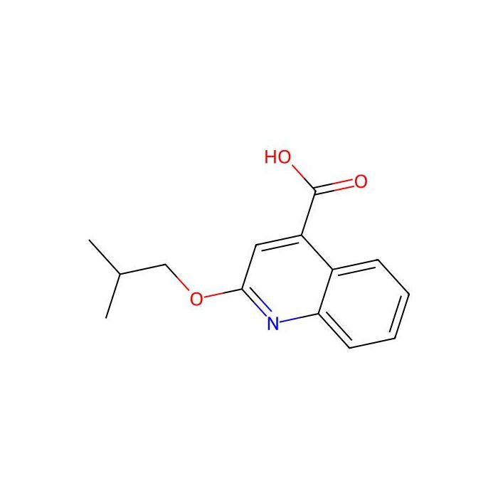 2-(2-methylpropoxy)quinoline-4-carboxylic Acid - ≥95% CAS No(145970-07-6) by Aladdin Scientific