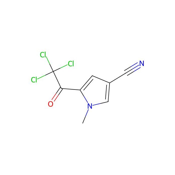 1-methyl-5-(trichloroacetyl)-1H-pyrrole-3-carbonitrile - ≥95% CAS No(135250-39-4) by Aladdin Scientific