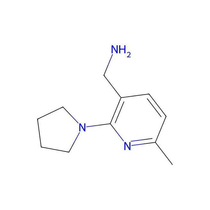 (6-Methyl-2-(pyrrolidin-1-yl)pyridin-3-yl)methanamine - ≥98% CAS No(1209616-87-4) by Aladdin Scientific