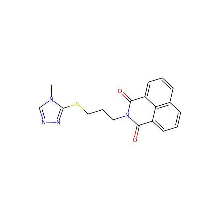 2-[3-[(4-Methyl-1,2,4-triazol-3-yl)sulfanyl]propyl]benzo[de]isoquinoline-1,3-dione -  CAS No(833429-89-3) by Aladdin Scientific