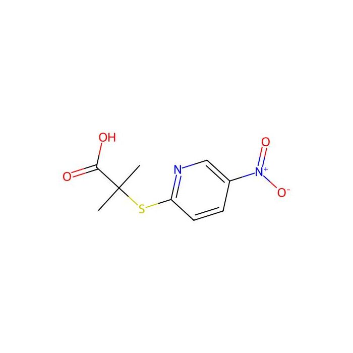 2-Methyl-2-[(5-nitro-2-pyridinyl)sulfanyl]-propanoic acid - ≥97% CAS No(952183-12-9) by Aladdin Scientific