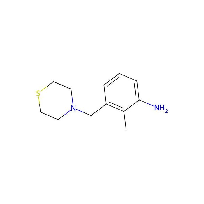 2-Methyl-3-(thiomorpholin-4-ylmethyl)aniline - ≥95% CAS No(1156220-85-7) by Aladdin Scientific