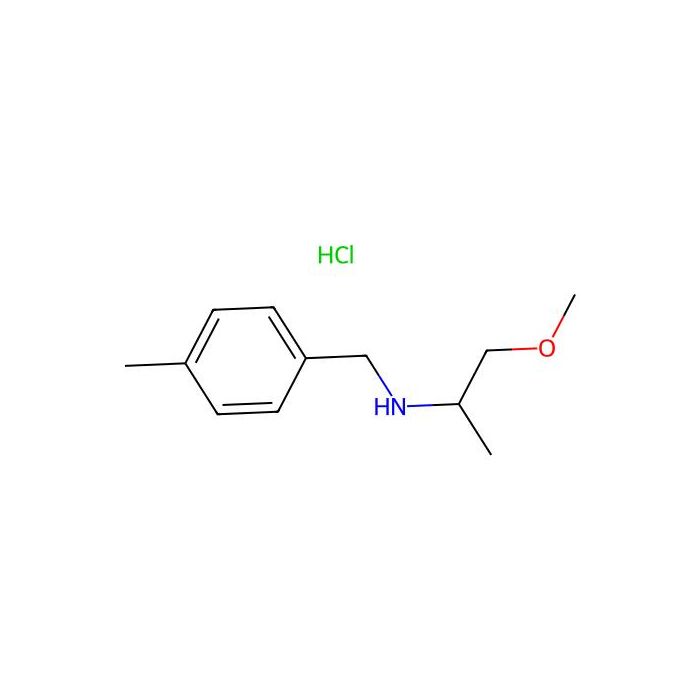 (2-Methoxy-1-methylethyl)(4-methylbenzyl)amine hydrochloride - ≥97% CAS No(1185303-82-5) by Aladdin Scientific