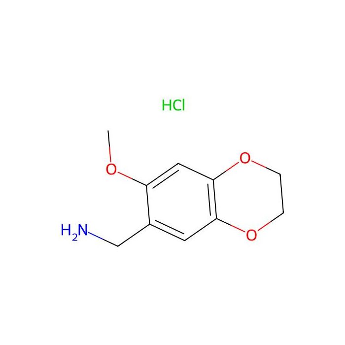 (7-Methoxy-2,3-dihydrobenzo[b][1,4]dioxin-6-yl)methanamine hydrochloride -  CAS No(1210015-85-2) by Aladdin Scientific
