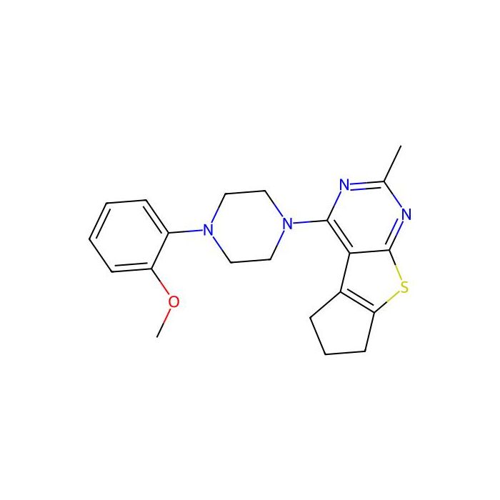 12-[4-(2-Methoxyphenyl)piperazin-1-yl]-10-methyl-7-thia-9,11-diazatricyclo[6.4.0.0^{2,6}]dodeca-1(8),2(6),9,11-tetraene -  CAS No(314260-81-6) by Aladdin Scientific