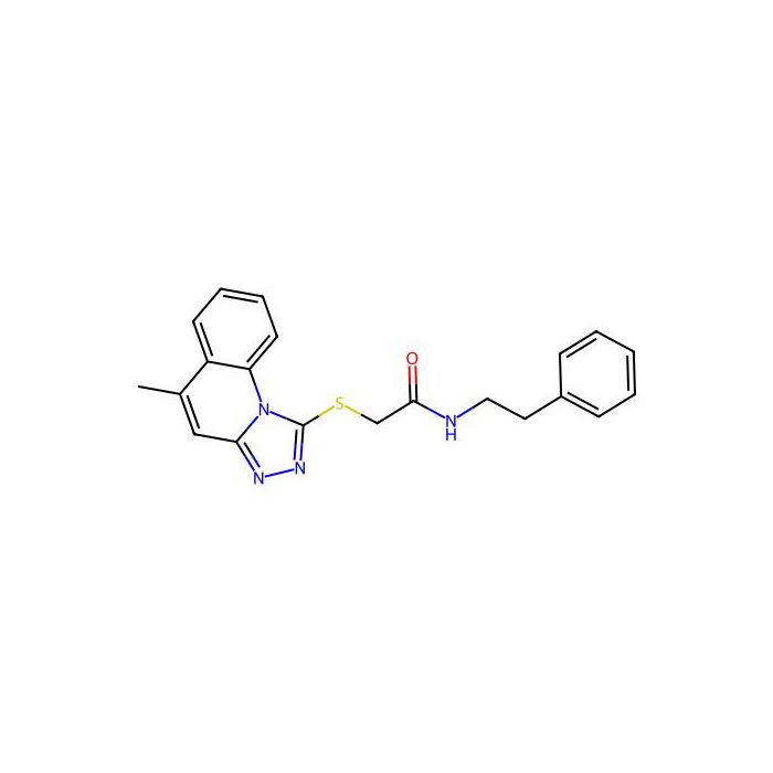 2-((5-methyl-[1,2,4]triazolo[4,3-a]quinolin-1-yl)thio)-N-phenethylacetamide -  CAS No(315710-26-0) by Aladdin Scientific