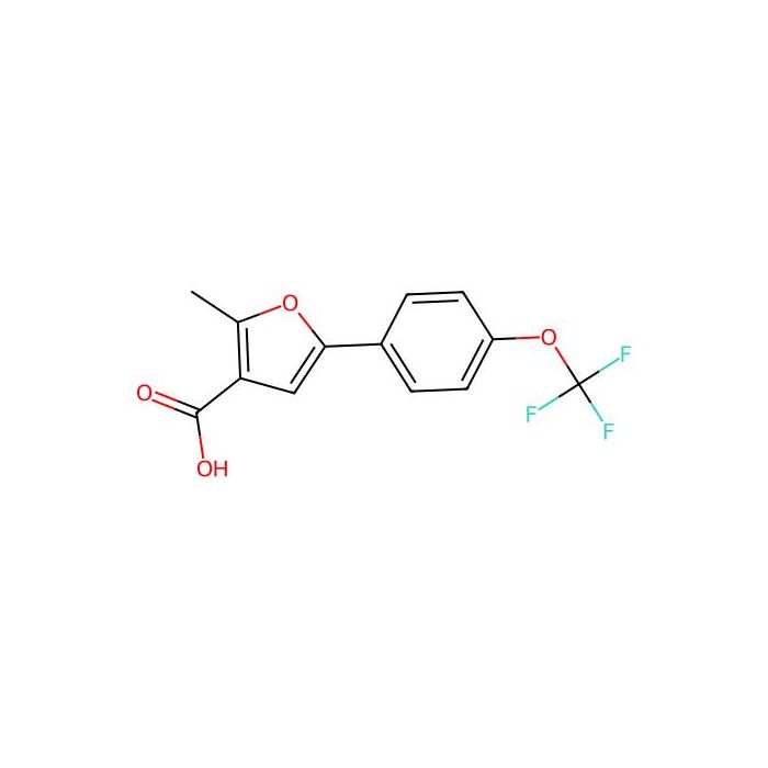 2-Methyl-5-(4-trifluoromethoxy-phenyl)-furan-3-carboxylic acid - ≥98% CAS No(672930-56-2) by Aladdin Scientific