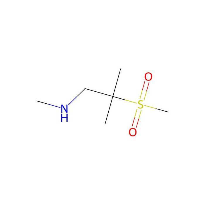 (2-Methanesulfonyl-2-methylpropyl)(methyl)amine - ≥95% CAS No(1249167-64-3) by Aladdin Scientific