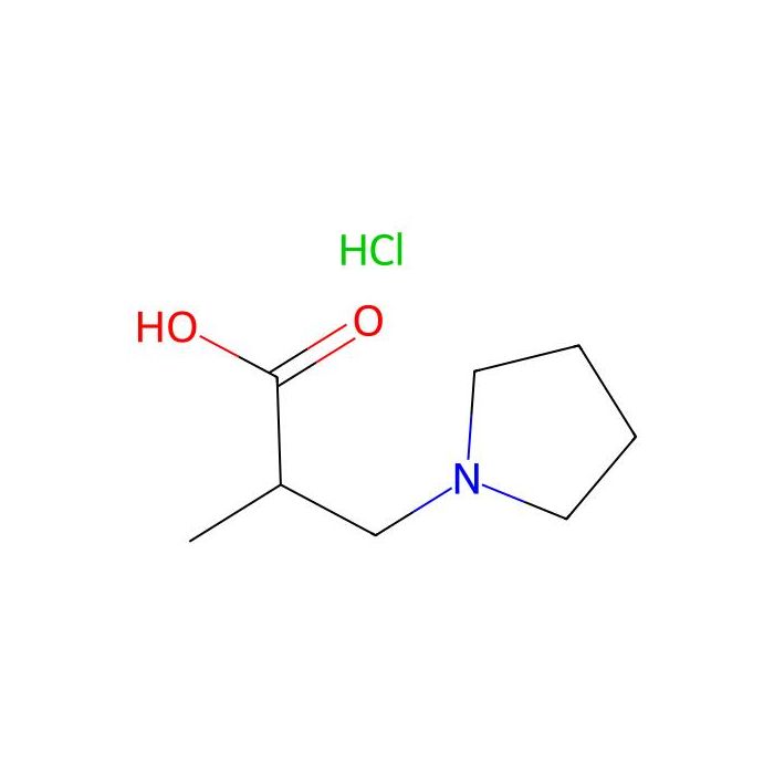 2-Methyl-3-(1-pyrrolidinyl)propanoic acid hydrochloride - ≥98% CAS No(1365836-77-6) by Aladdin Scientific