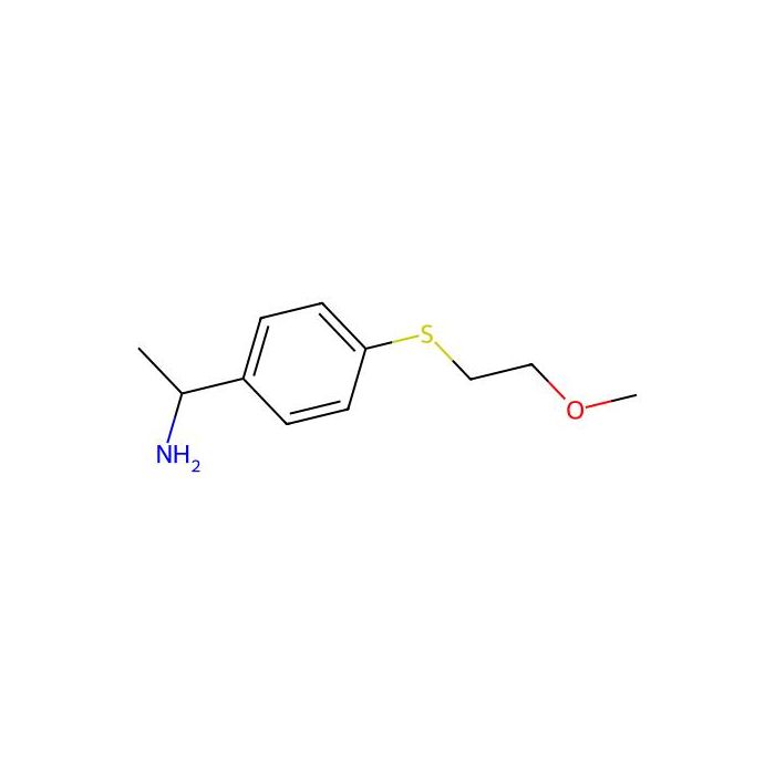 1-{4-[(2-Methoxyethyl)sulfanyl]phenyl}ethan-1-amine - ≥95% CAS No(1153516-08-5) by Aladdin Scientific