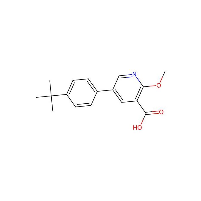 2-Methoxy-5-(4-T-butylphenyl)nicotinic acid - ≥96% CAS No(1261994-19-7) by Aladdin Scientific