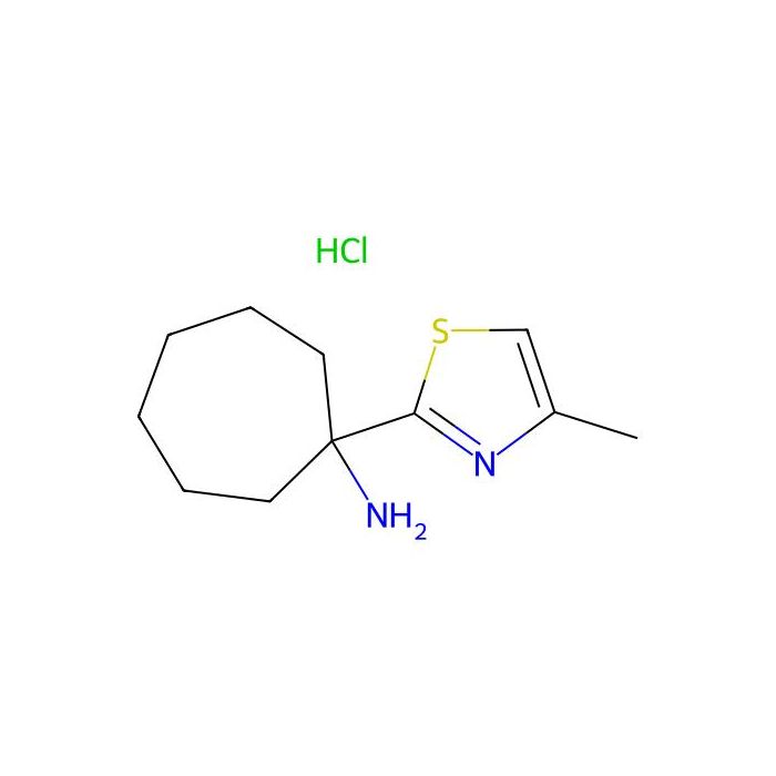1-(4-Methyl-1,3-thiazol-2-yl)cycloheptan-1-amine hydrochloride - ≥95% CAS No(1193390-45-2) by Aladdin Scientific