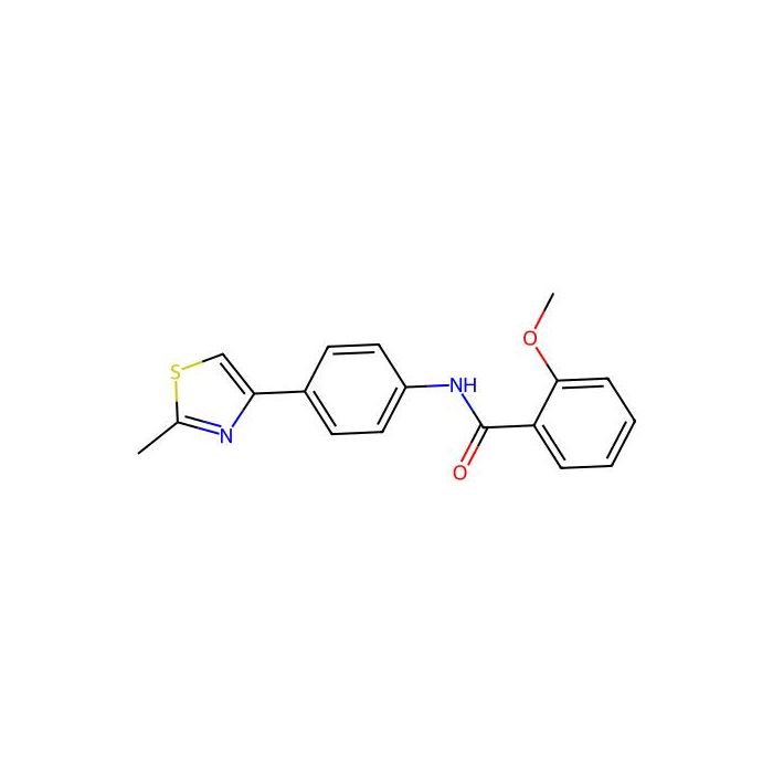 2-methoxy-N-[4-(2-methyl-1,3-thiazol-4-yl)phenyl]benzamide -  CAS No(397284-34-3) by Aladdin Scientific