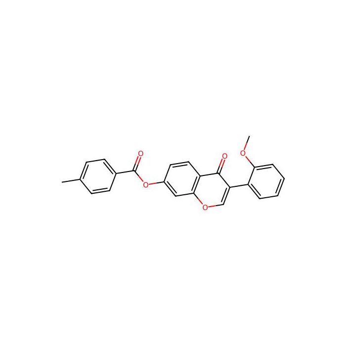 3-(2-methoxyphenyl)-4-oxo-4H-chromen-7-yl 4-methylbenzoate -  CAS No(303121-52-0) by Aladdin Scientific