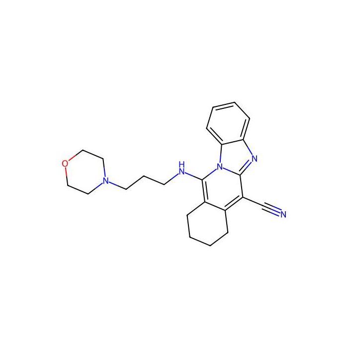 11-((3-Morpholinopropyl)amino)-7,8,9,10-tetrahydrobenzo[4,5]imidazo[1,2-b]isoquinoline-6-carbonitrile -  CAS No(459192-00-8) by Aladdin Scientific