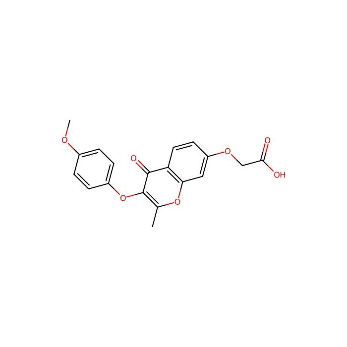 2-{[3-(4-methoxyphenoxy)-2-methyl-4-oxo-4H-chromen-7-yl]oxy}acetic acid - ≥95% CAS No(929339-37-7) by Aladdin Scientific